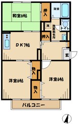 ファミール栄IIの物件間取画像